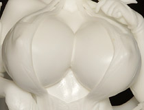 【C3 2015秋】レチェリー「巨乳ファンタジー外伝 シャムシェル」新作フィギュア無彩色サンプル画像レビュー