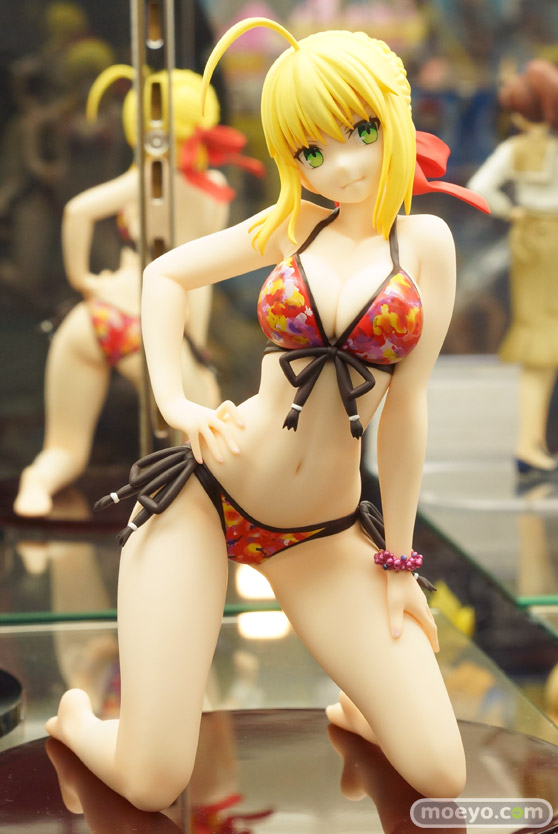 Fate/EXTRA セイバーエクストラ 水着Ver. アルター　画像　サンプル　レビュー　フィギュア　橋本涼　鉄森七方　ボークスホビー天国　展示　01