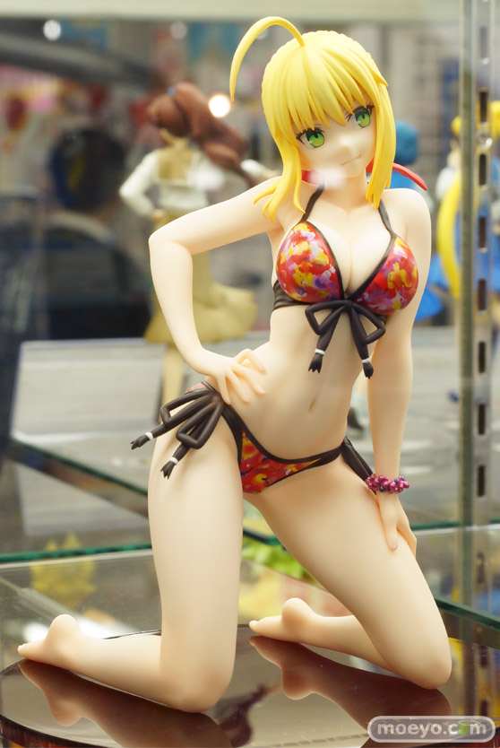 Fate/EXTRA セイバーエクストラ 水着Ver. アルター　画像　サンプル　レビュー　フィギュア　橋本涼　鉄森七方　ボークスホビー天国　展示　02