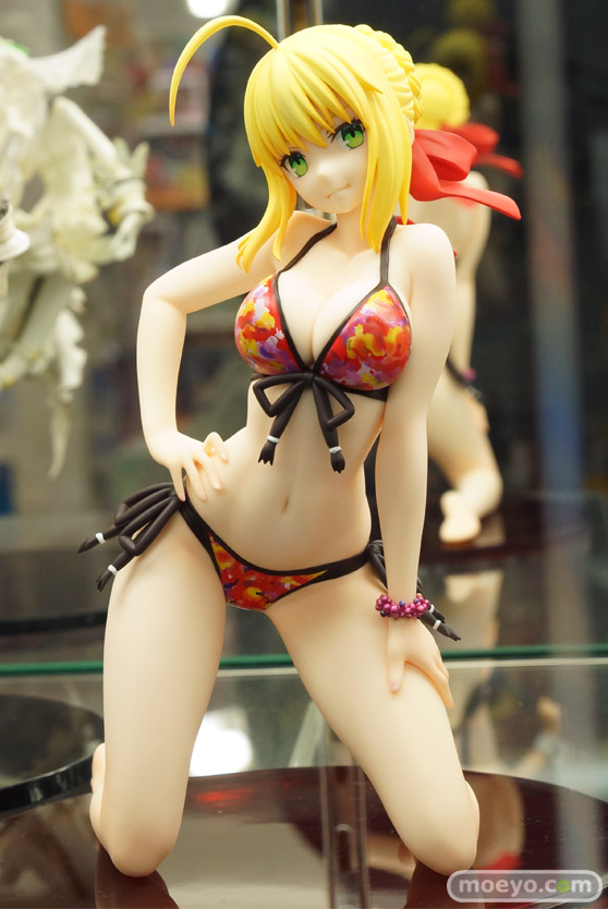 Fate/EXTRA セイバーエクストラ 水着Ver. アルター　画像　サンプル　レビュー　フィギュア　橋本涼　鉄森七方　ボークスホビー天国　展示　03