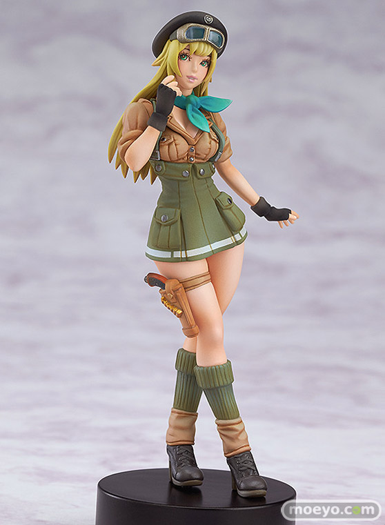 PLAMAX MF-02 山下しゅんや ミリタリーキューティーズ minimum factory バーニー 画像 サンプル レビュー フィギュア プラモデル マックスファクトリー 太刀川カニオ 01