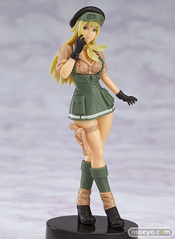 PLAMAX MF-02 山下しゅんや ミリタリーキューティーズ minimum factory バーニー 画像 サンプル レビュー フィギュア プラモデル マックスファクトリー 太刀川カニオ 03