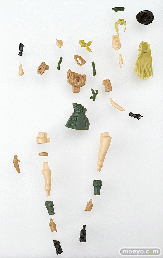 PLAMAX MF-02 山下しゅんや ミリタリーキューティーズ minimum factory バーニー 画像 サンプル レビュー フィギュア プラモデル マックスファクトリー 太刀川カニオ 04