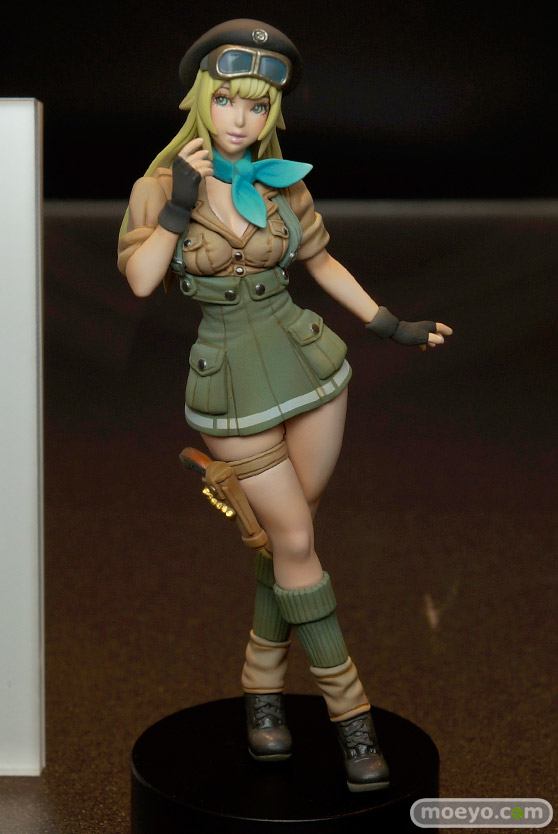 PLAMAX MF-02 山下しゅんや ミリタリーキューティーズ minimum factory バーニー 画像 サンプル レビュー フィギュア プラモデル マックスファクトリー 太刀川カニオ 05