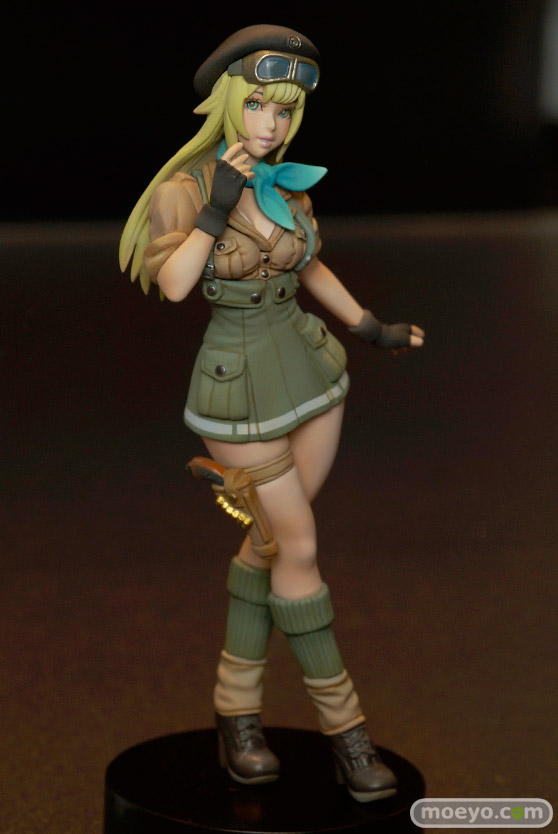 PLAMAX MF-02 山下しゅんや ミリタリーキューティーズ minimum factory バーニー 画像 サンプル レビュー フィギュア プラモデル マックスファクトリー 太刀川カニオ 06