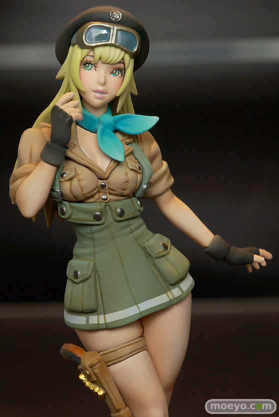 PLAMAX MF-02 山下しゅんや ミリタリーキューティーズ minimum factory バーニー 画像 サンプル レビュー フィギュア プラモデル マックスファクトリー 太刀川カニオ 08