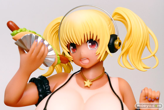 すーぱーぽちゃ子 日焼け水着Ver. フリーイング　画像　サンプル　レビュー　フィギュア　阿部まさと　09