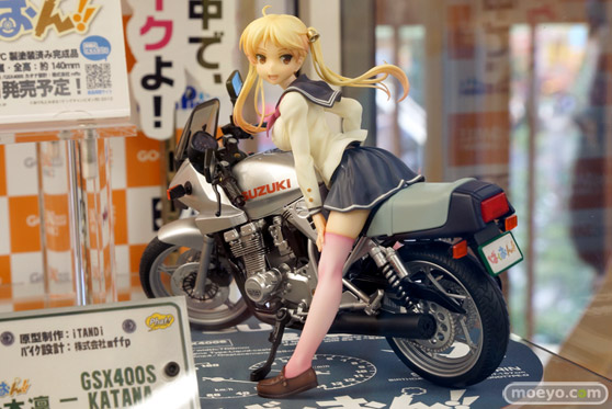 ファット・カンパニーの新作フィギュアばくおん！！ 鈴乃木凜＆GSX400Sカタナ01