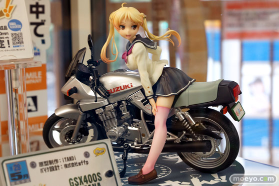 ファット・カンパニーの新作フィギュアばくおん！！ 鈴乃木凜＆GSX400Sカタナ02