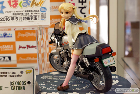 ファット・カンパニーの新作フィギュアばくおん！！ 鈴乃木凜＆GSX400Sカタナ05