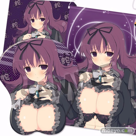 閃乱カグラ 紫 おっぱいマウスパッド02