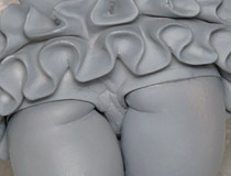 【宮沢展示会36】コトブキヤ「TEKKEN美少女 ラッキークロエ」新作フィギュア無彩色サンプル画像レビュー