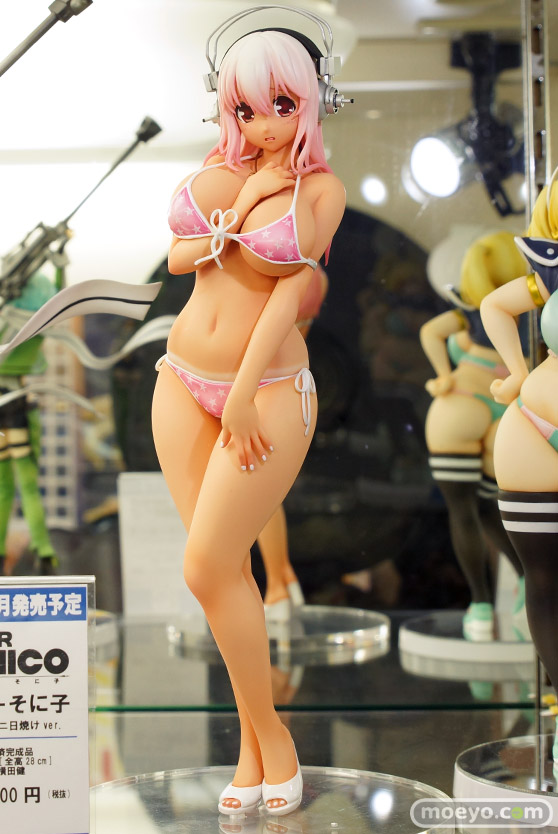 回天堂のすーぱーそに子 パイスラ ビキニ 日焼けver.のフィギュアサンプル画像03