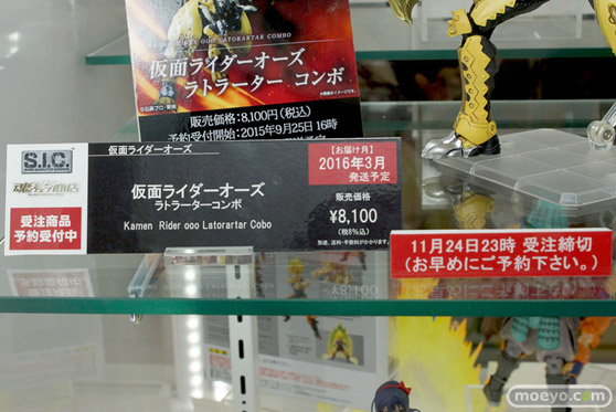 TAMASHII NATIONS AKIBA ショールームでの魂ネイション2015 アフター展示の様子02