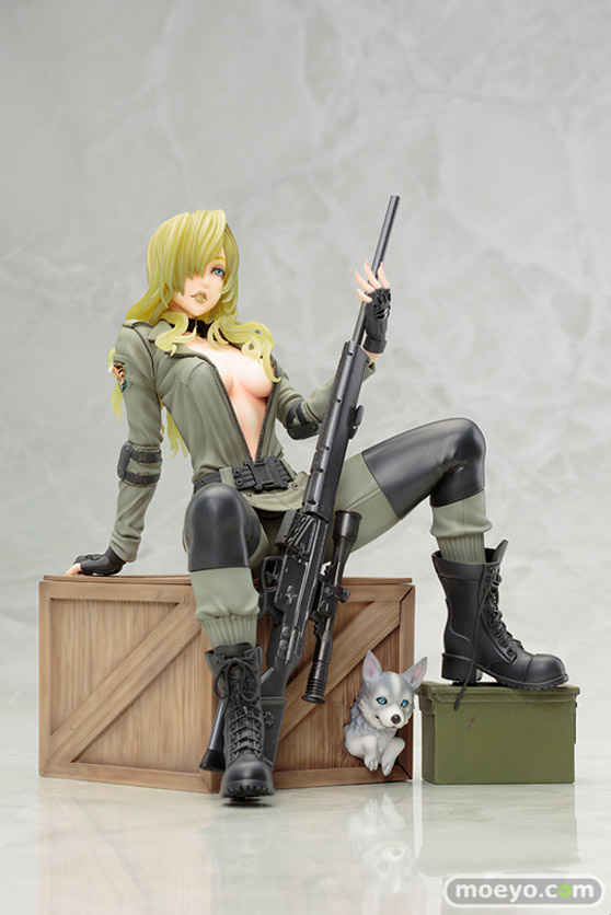 コトブキヤのメタルギア ソリッド美少女 スナイパーウルフのフィギュアサンプル画像02