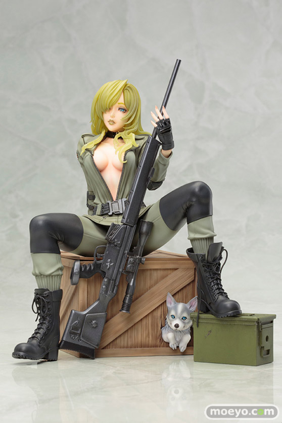 コトブキヤのメタルギア ソリッド美少女 スナイパーウルフのフィギュアサンプル画像06