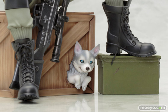 コトブキヤのメタルギア ソリッド美少女 スナイパーウルフのフィギュアサンプル画像09