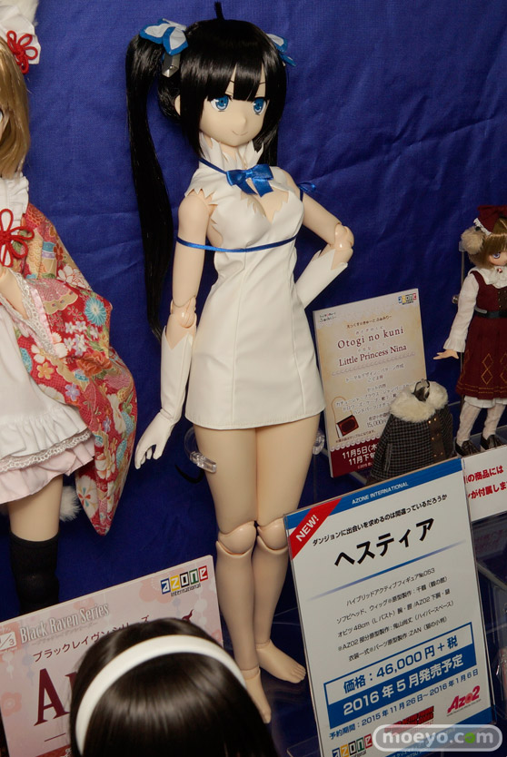 アゾンの1/3 ハイブリッドアクティブフィギュア ダンジョンに出会いを求めるのは間違っているだろうか ヘスティアのフィギュアサンプル画像05