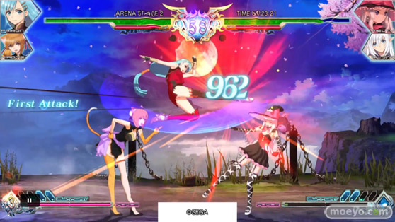 ブレードアークス from シャイニングEXのパイロンのパンチラ画像01