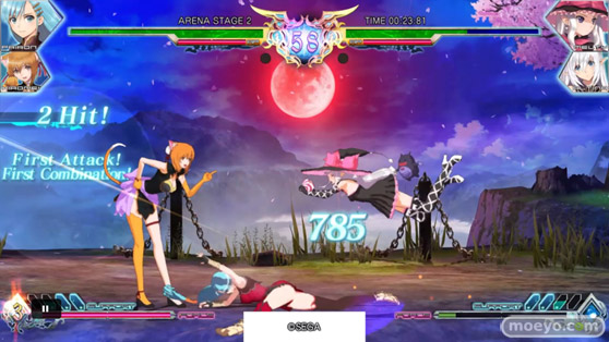 ブレードアークス from シャイニングEXのパイロンのパンチラ画像02