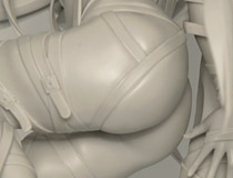 【メガホビ2015秋】ホビージャパン「WIXOSS-ウィクロス- 創造の鍵主 ウムル＝フィーラ」新作フィギュア無彩色サンプル画像レビュー