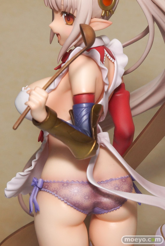 ホビージャパンのクイーンズブレイド リベリオン　召喚士アルドラのフィギュアサンプル展示の様子画像10