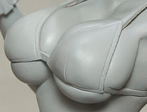 【メガホビ2015秋】メガハウス「ドラゴンボールギャルズ ブルマ （仮）アーミーVer.」新作フィギュア無彩色サンプル画像レビュー