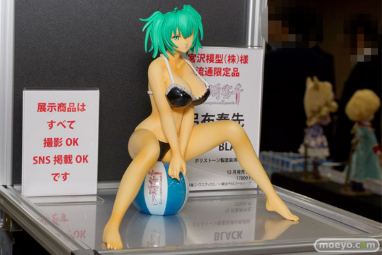 アイズ・プロジェクトの一騎当千 Extravaganza Epoch 呂布奉先 Beach Ver. ブラック(宮沢模型流通限定品)のフィギュアサンプル画像02