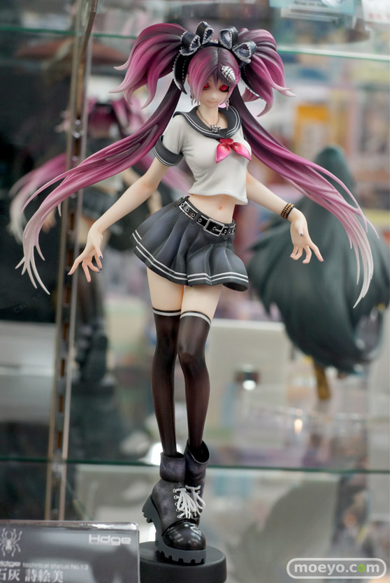 Hdge technical statue No.13 石灰詩絵美(シーエ セーラー服ver.)のフィギュアサンプル画像02