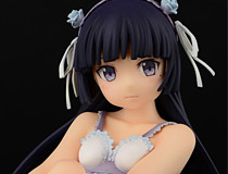 「透き通った肌に光るランジェリー」オルカトイズ「黒猫～From the bedroom～」新作フィギュア彩色サンプル画像レビュー