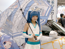 【WF2015夏】豪華絢爛！各ブースを華やかに彩った「コンパニオン」特集 02