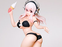 ちょっと大人っぽい黒水着！！フリーイング新作フィギュア「S-style すーぱーそに子 水着Ver.」予約開始！