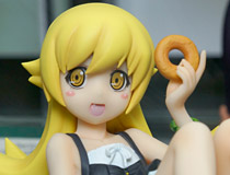 今月発売予定！コトブキヤ「＜物語＞シリーズセカンドシーズン 忍野忍 -私服-」のPVCサンプルがコトブキヤ秋葉原館で展示！