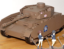 マークIVスペシャル、1/12スケールで出撃です！「ガールズ&パンツァー figma Vehicles IV号戦車H型（D型改）」 ワンダーフェスティバル 2016［冬］限定品として登場！