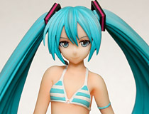 1/12スケールのS-styleシリーズ第1弾！フリーイング「S-style 初音ミク 水着Ver.」新作フィギュア彩色サンプル画像レビュー