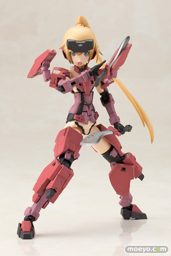 フレームアームズ・ガール 迅雷のプラモデルサンプル画像09