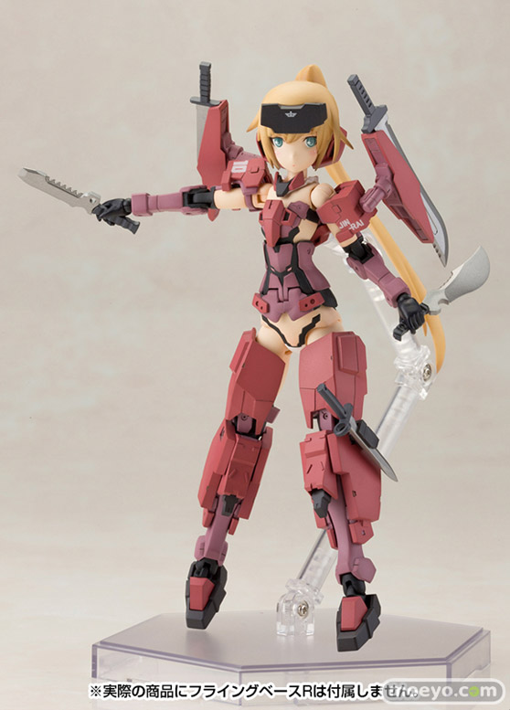 フレームアームズ・ガール 迅雷のプラモデルサンプル画像13
