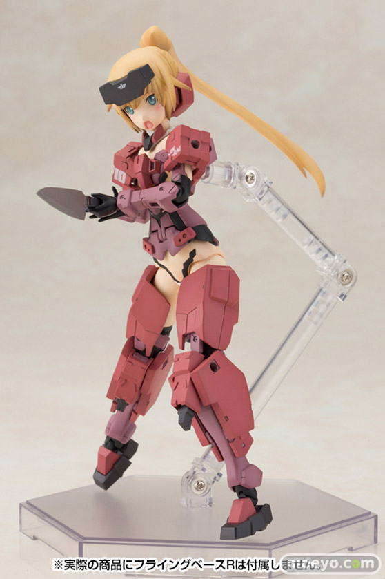 フレームアームズ・ガール 迅雷のプラモデルサンプル画像14