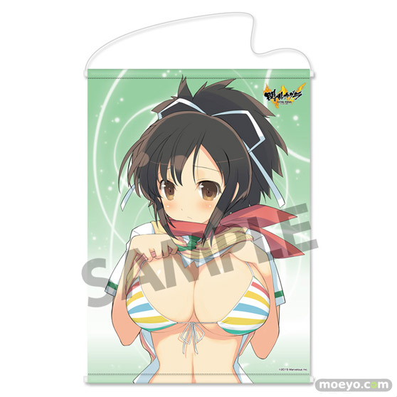 閃乱カグラ B2タペストリーのサンプル画像01