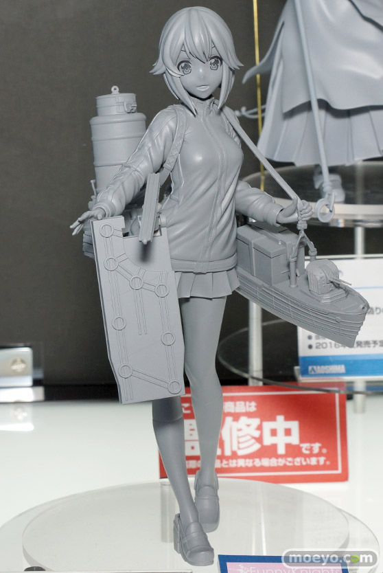 ワンダーフェスティバル 2016［冬］のアオシマのフィギュアサンプル画像　秋津洲　翔鶴改二　瑞鶴改二　速吸　ネコネ　青山さん　07