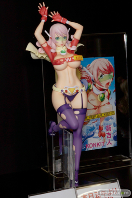 2016冬ホビーメーカー合同商品展示会のDRAGON Toyのねとられ乳ヒロイン 愛妻戦士マイティ・ワイフ 朝日奈マリーの新作フィギュアサンプル画像02