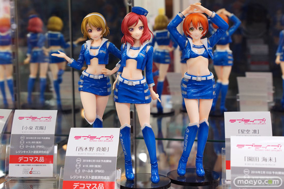 秋葉原での新作フィギュアサンプル展示の様子　ミク　そに子　ラブライブ38