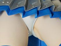 秋葉原での新作フィギュアサンプル展示の様子　ミク　そに子　ラブライブ