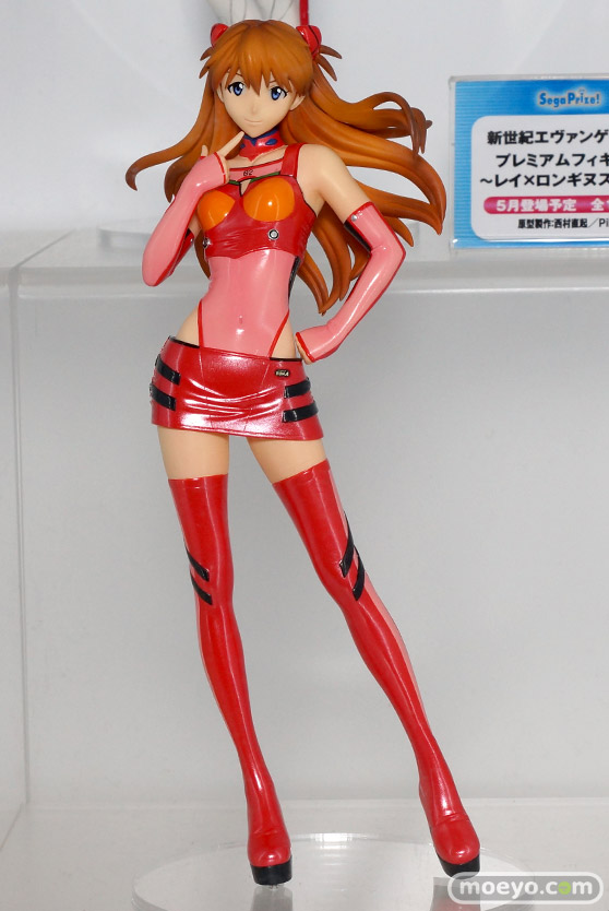 ワンダーフェスティバル 2016［冬］のセガのフィギュアサンプル画像　アスカ　レイ　セガ・ハード・ガールズ　枝垂ほたる　01