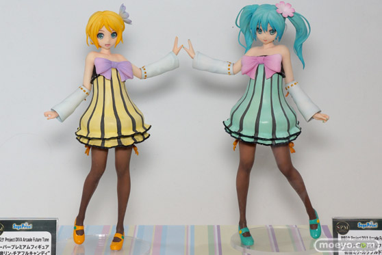 ワンダーフェスティバル 2016［冬］のセガのフィギュアサンプル画像　ラブライブ！　初音ミク　リン　レン　プリパラ　艦これ　PSO215