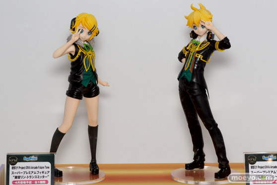 ワンダーフェスティバル 2016［冬］のセガのフィギュアサンプル画像　ラブライブ！　初音ミク　リン　レン　プリパラ　艦これ　PSO218