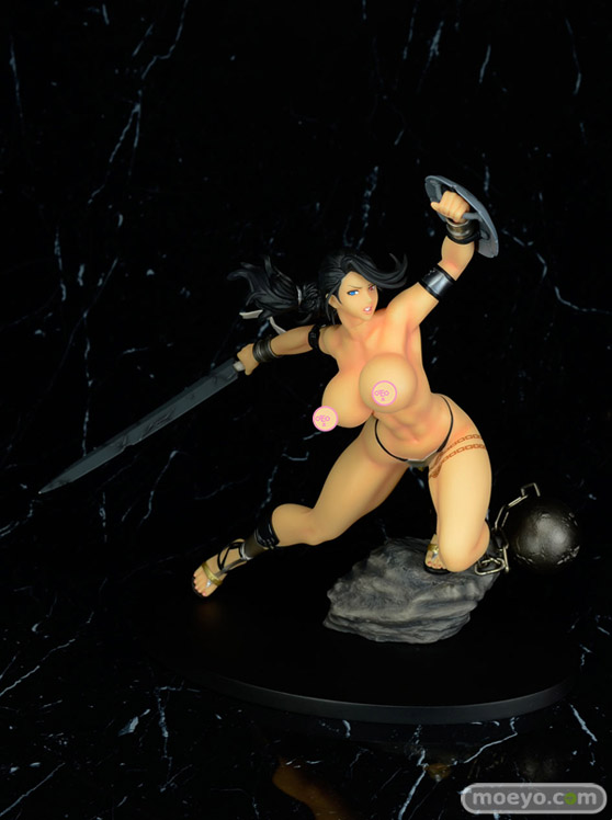 Q-sixのクイーンズブレイド リベリオン 囚われの竜戦士 ブランウェン 銀竜ver.のフィギュアサンプル画像17