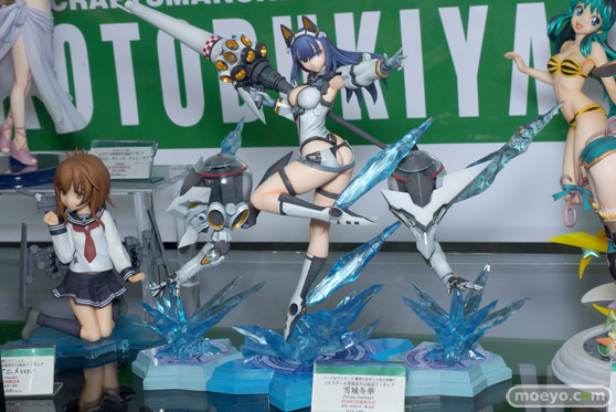 秋葉原の新作フィギュアサンプル展示の様子画像　雪城冬華　01
