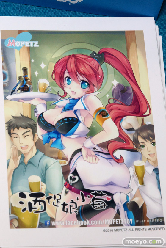 Taiwan MopetzのMo-cat ビアガール イチゴちゃんのフィギュアサンプル画像07
