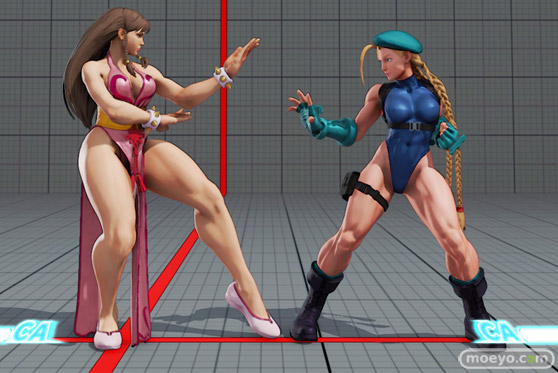 ストリートファイターVの春麗とキャミィのおっぱい画像08